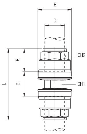 STRAIGHT CONNECTOR
