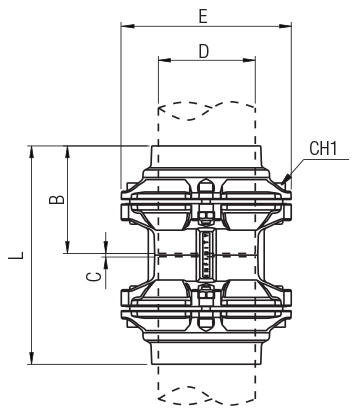 STRAIGHT CONNECTOR