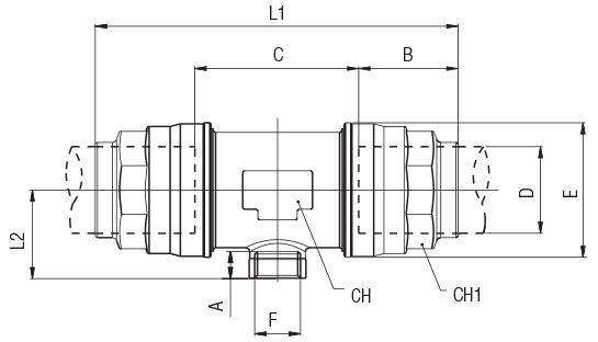 FEMALE FITTING FOR OUTLET