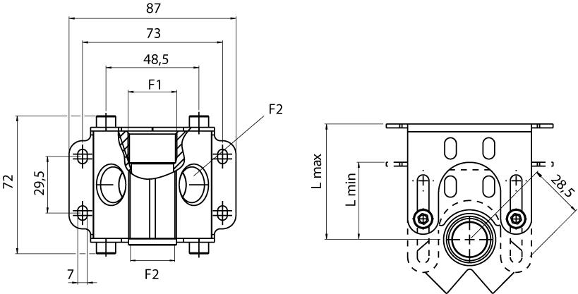 2 WAYS MANIFOLD