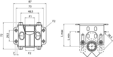 2 WAYS MANIFOLD