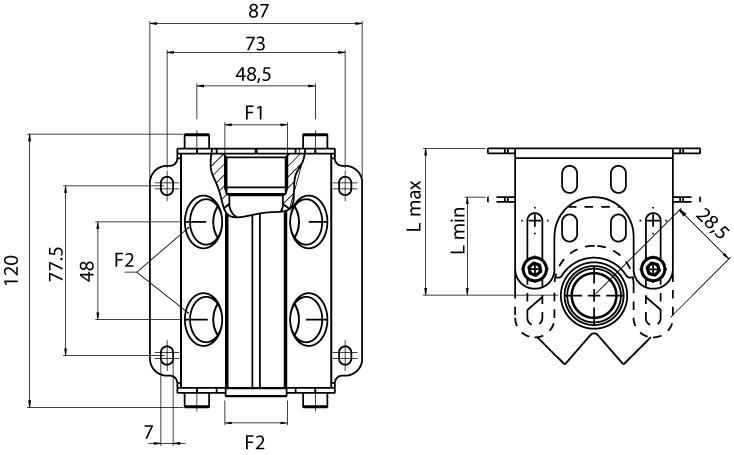 4 WAYS MANIFOLD