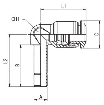 PLUG-IN ELBOW
