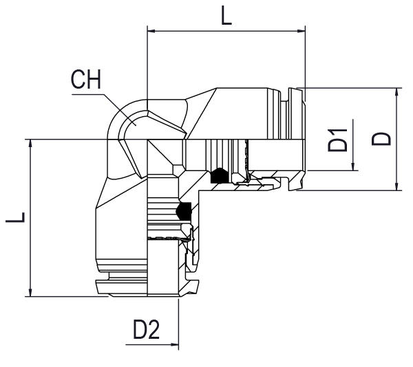 ELBOW CONNECTOR