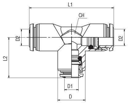 TEE CONNECTOR