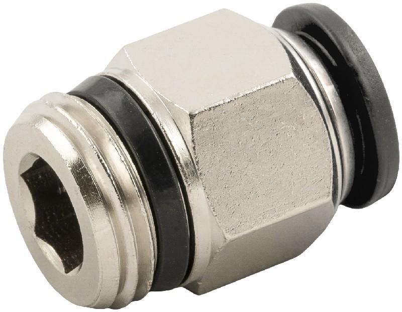 STRAIGHT MALE ADAPTOR “UNIVERSAL SHORT”