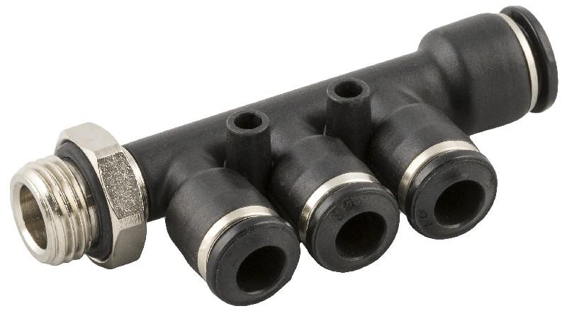 REDUCTION MANIFOLD ORIENTING MALE ADAPTOR (PARALLEL)
