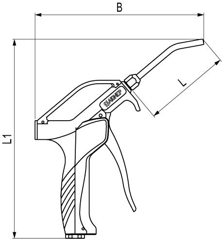 POLYURETHANE POLYETHER 95 SHORE A RECOIL TUBING WITH 362 BLOW GUN