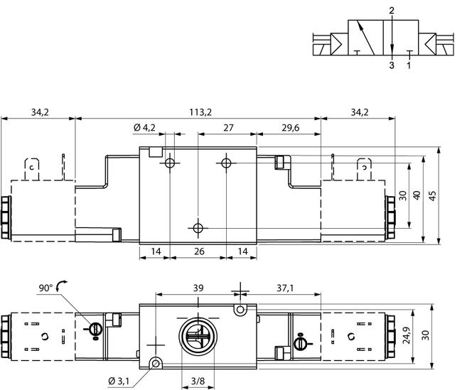 SOLENOID PILOT VALVES - NPTF 01VS NPTF