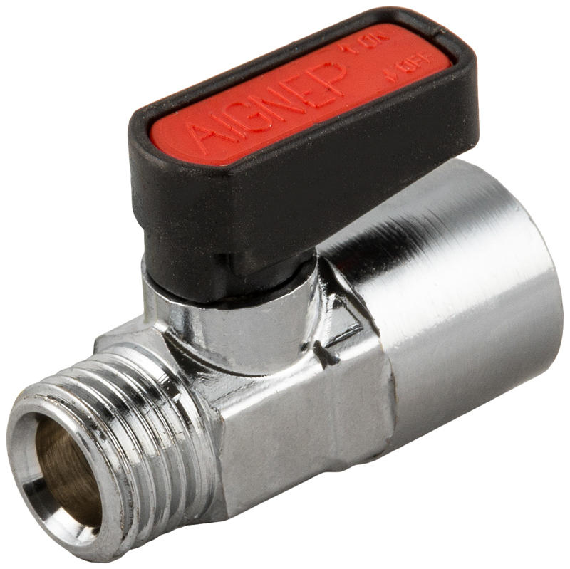VALVOLA MASCHIO CILINDRICO GA ISO 228 - FEMMINA G ISO 228