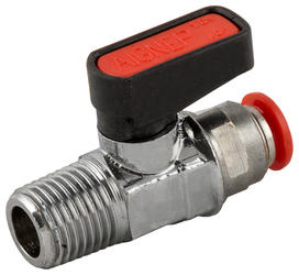 TAPER MALE R ISO 7- PUSH-FIT CONNECTIONS VALVE