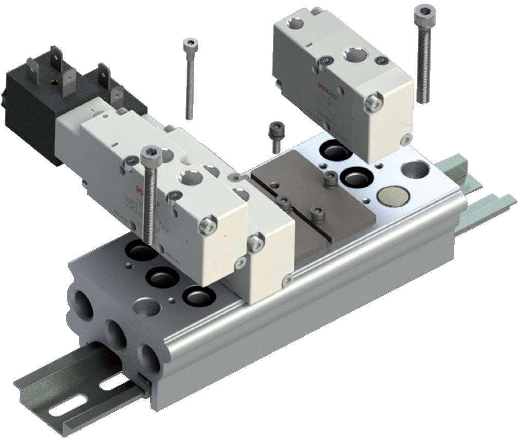 MANIFOLD PLATES FOR VALVES 01V 1/8