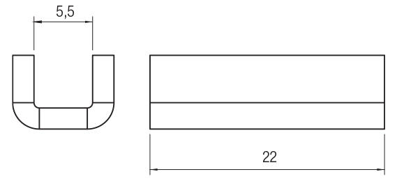 OMEGA BAR BRACKET