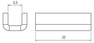 OMEGA BAR BRACKET