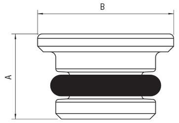 PLUG FOR 3 WAY VALVE CONNECTION