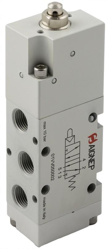 SERVO-PILOTED TAPPET VALVES