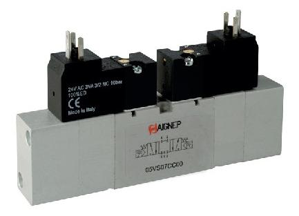 VALVOLE VDMA 18 MM AD AZIONAMENTO ELETTROPNEUMATICO