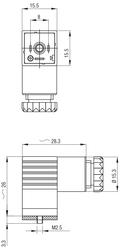 CONNECTOR 15MM