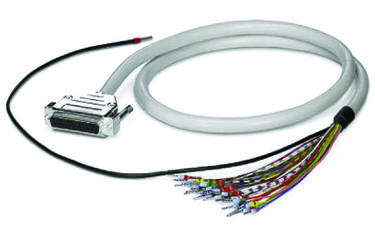 CABLE DE COMUNICACIÓN D-SUB 25 PINS CON CONECTOR RECTO